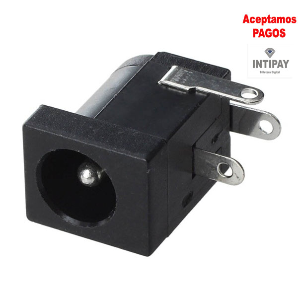Conector Power Jack color negro